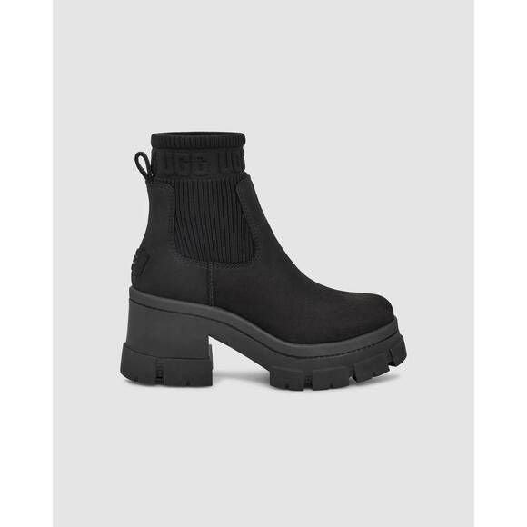 NEW UGG women brooklyn chelsea boots in black - Picture 2 of 6